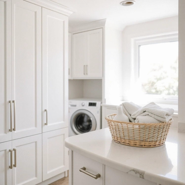 how to declutter your laundry room efficiently