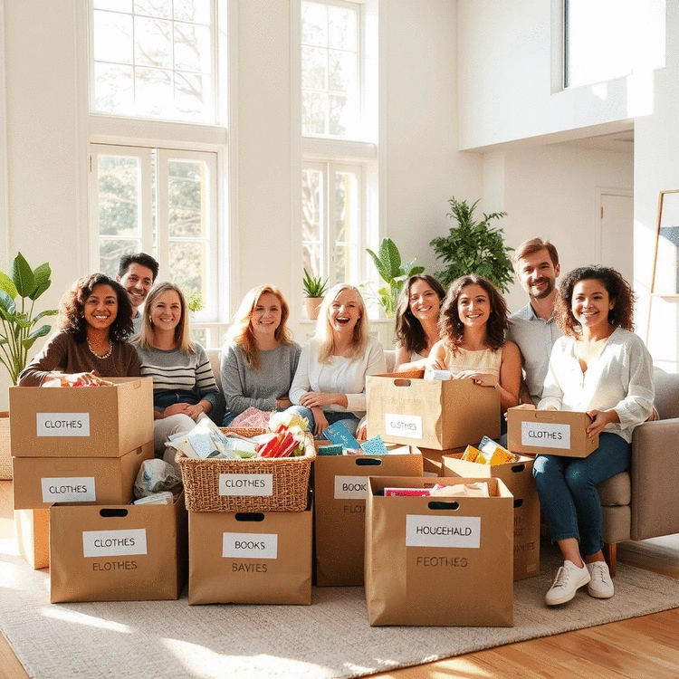 how to host a successful decluttering party in Australia