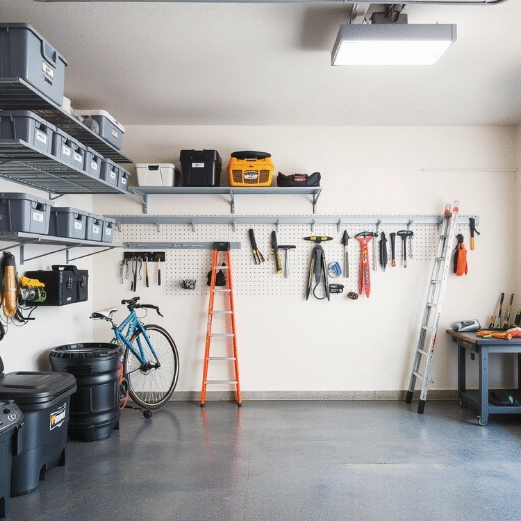 garage organization hacks for clutter-free storage